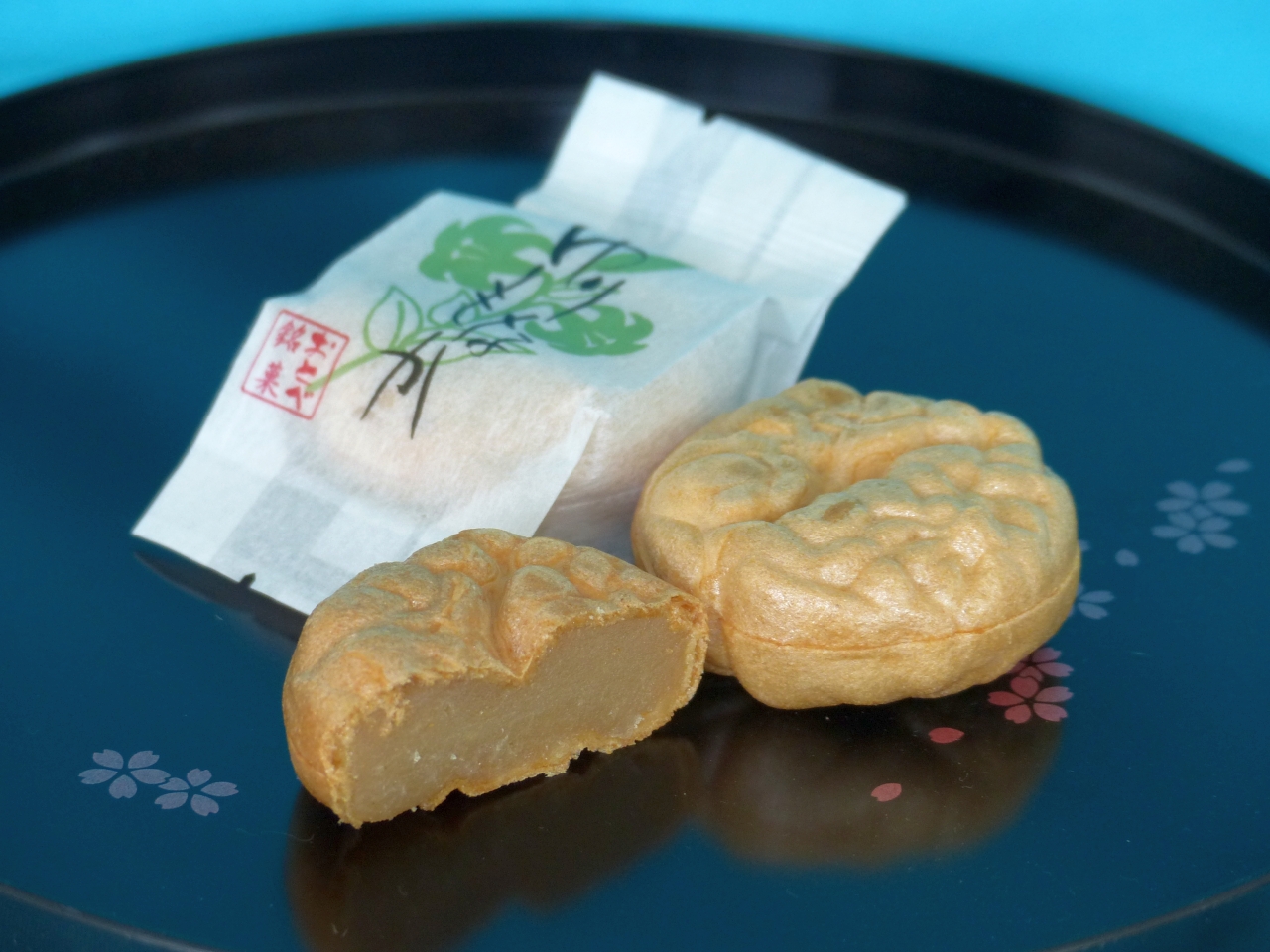 ゆり根最中のパッケージ写真