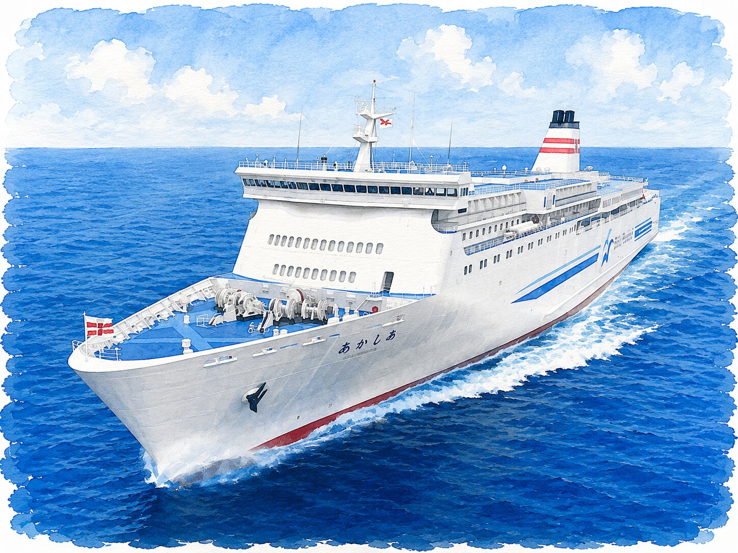 新日本海フェリーの船(舞鶴・敦賀・新潟→北海道)