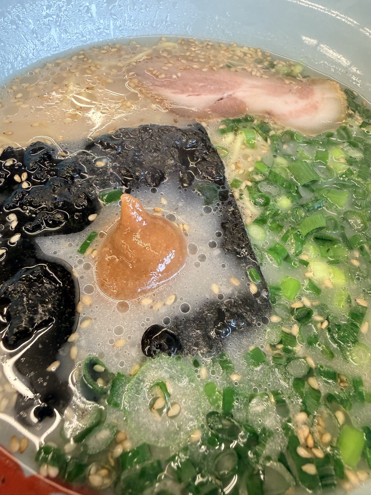 朝ラーメンの練り梅